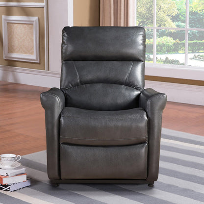 Fauteuil releveur électrique inclinable Colby gris anthracite foncé