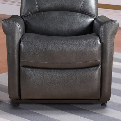 Fauteuil releveur électrique inclinable Colby gris anthracite foncé