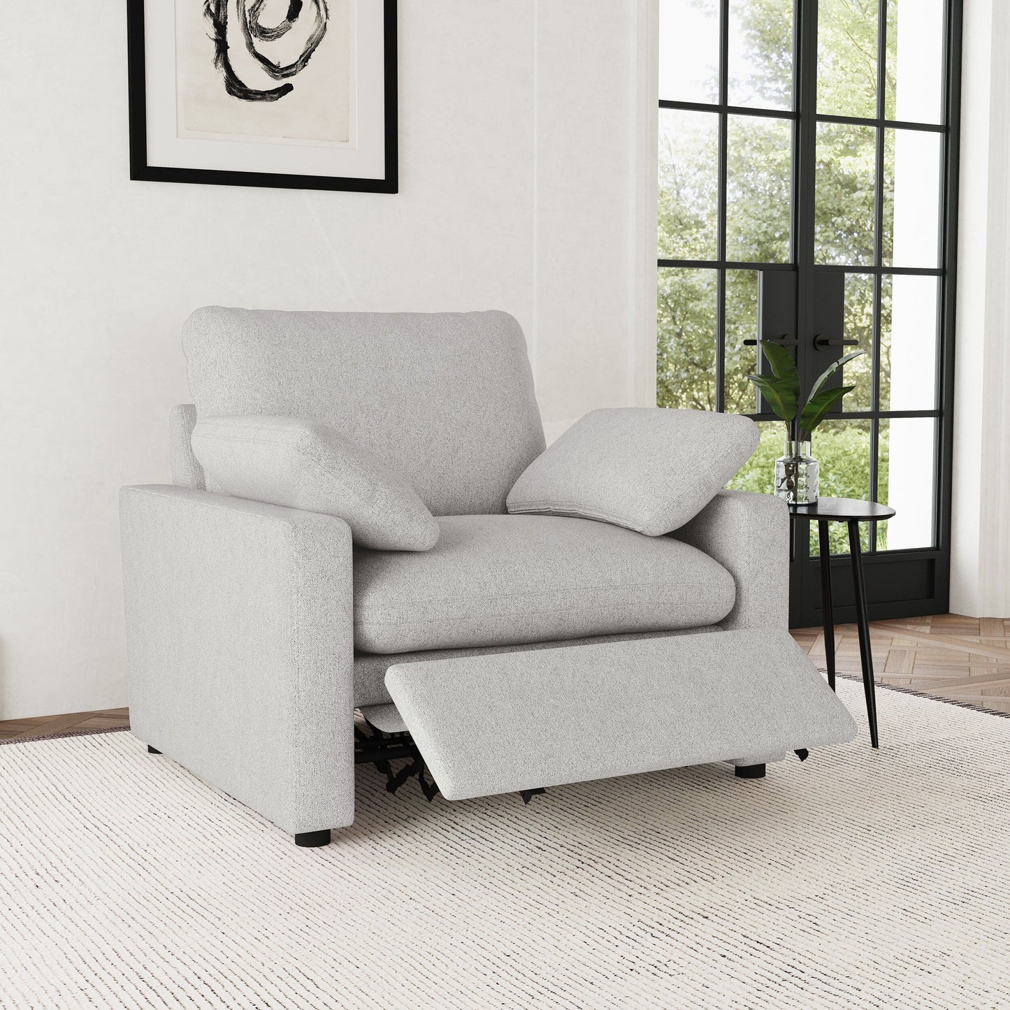Fauteuil inclinable électrique rembourré Collins