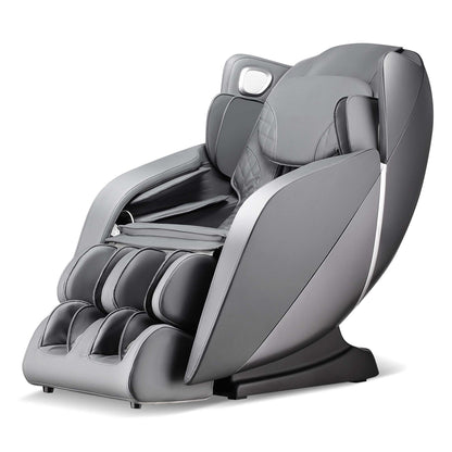 Fauteuil de massage complet du corps avec commande vocale et rouleau chauffant pour les pieds