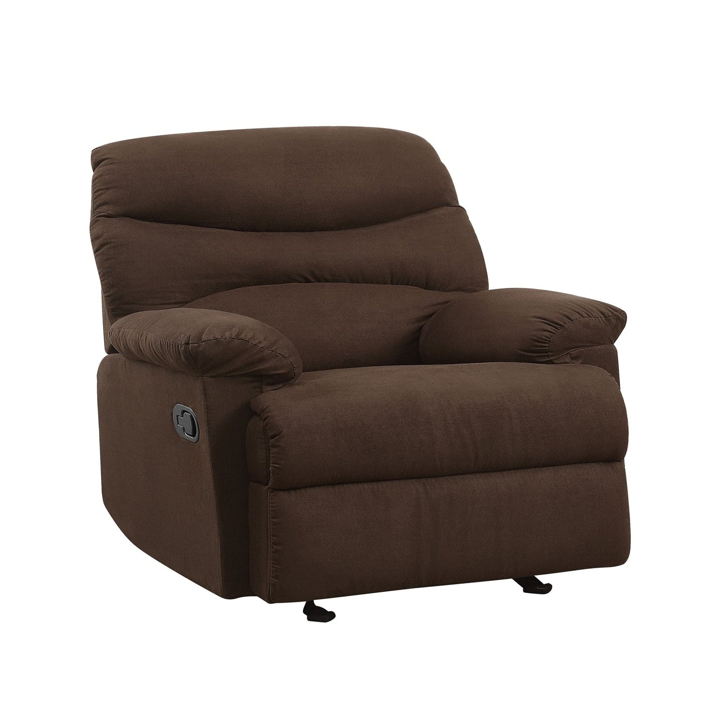 Fauteuil inclinable confortable en microfibre pour des moments de détente