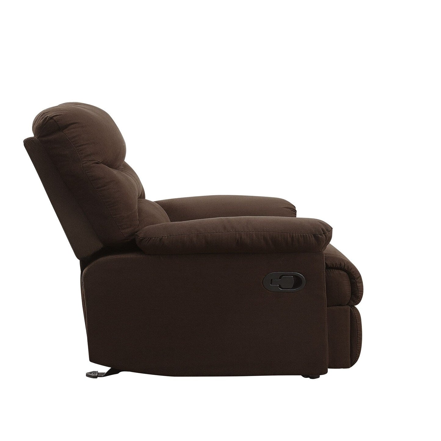Fauteuil inclinable confortable en microfibre pour des moments de détente
