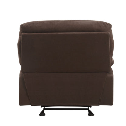 Fauteuil inclinable confortable en microfibre pour des moments de détente