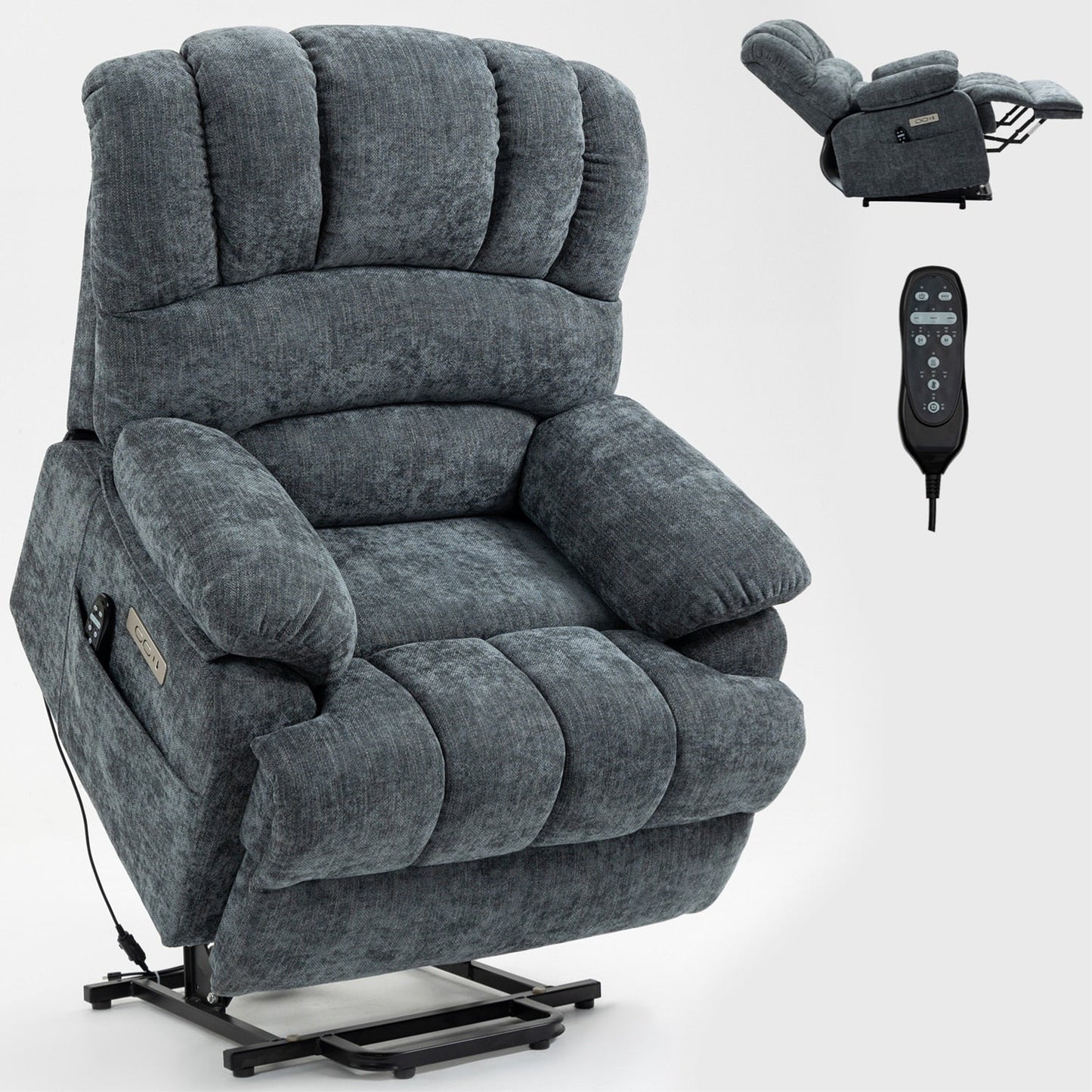 Fauteuil inclinable électrique confortable avec massage avancé