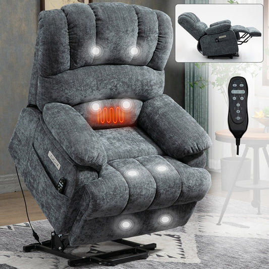 Fauteuil inclinable électrique confortable avec massage avancé