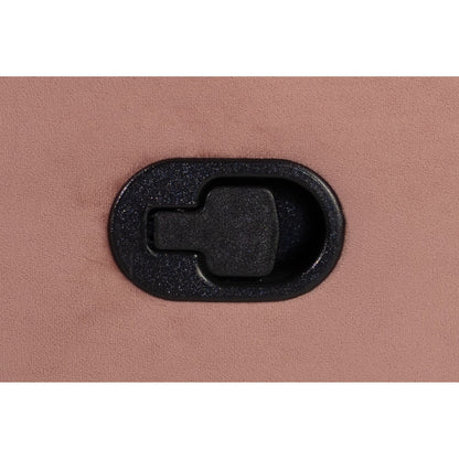 Fauteuil inclinable simple confortable avec poignée manuelle et revêtement en velours pour une détente ultime