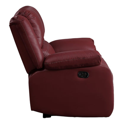 Fauteuil inclinable à bascule confortable en cuir synthétique