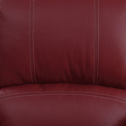 Fauteuil inclinable à bascule confortable en cuir synthétique