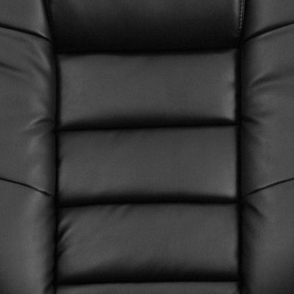 Fauteuil inclinable contemporain rembourré multi-positions avec pouf