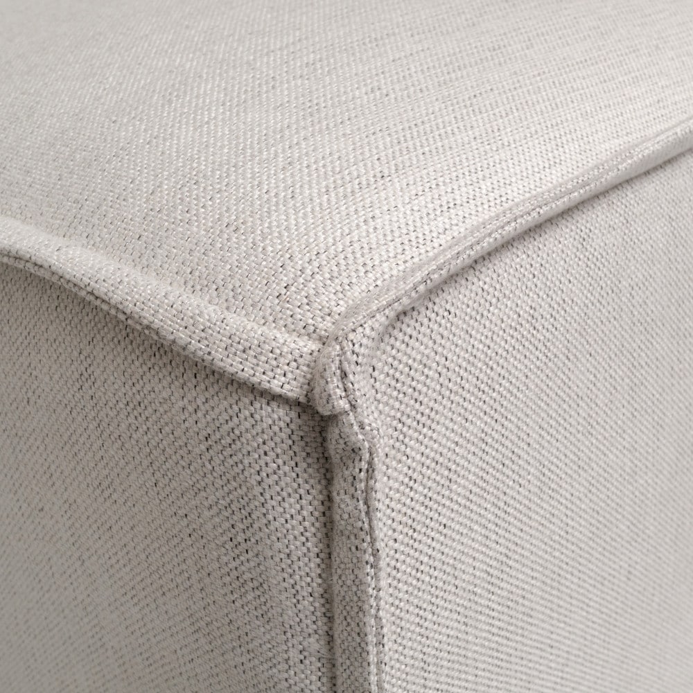 Canapé sectionnel modulaire contemporain sans accoudoirs - 36,75 P x 28,25 L x 28 H