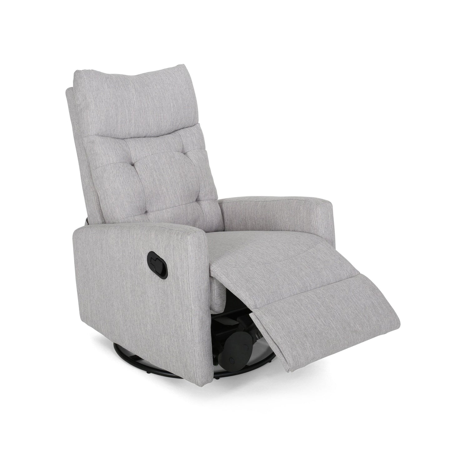 Fauteuil inclinable contemporain avec dossier pivotant et planeur