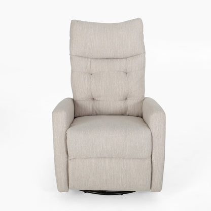 Fauteuil inclinable contemporain avec dossier pivotant et planeur