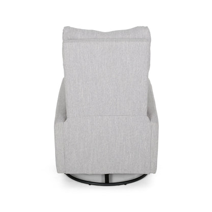 Fauteuil inclinable contemporain avec dossier pivotant et planeur