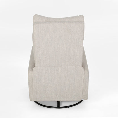 Fauteuil inclinable contemporain avec dossier pivotant et planeur