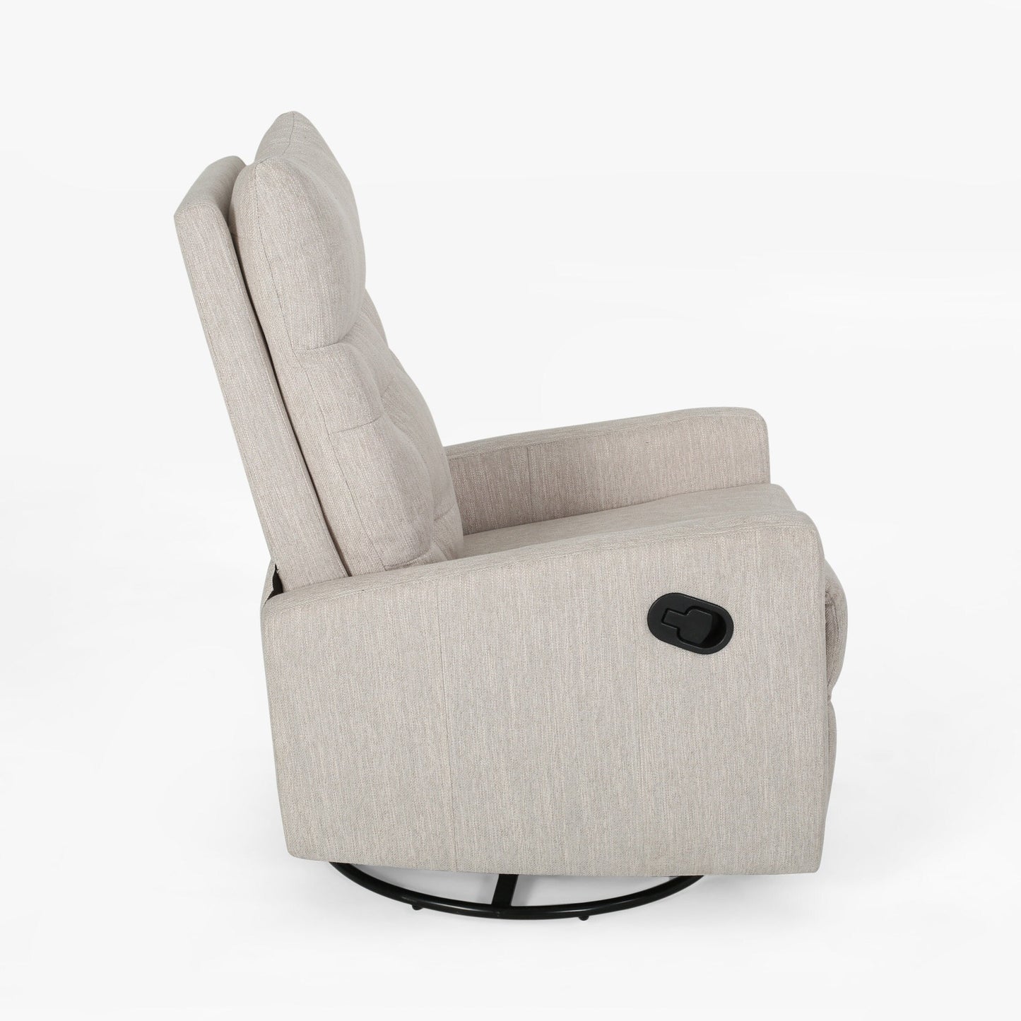 Fauteuil inclinable pivotant et pivotant contemporain