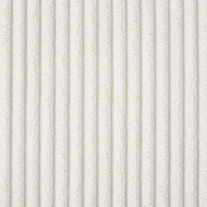 Canapé-lit convertible en velours côtelé avec port USB et deux porte-gobelets