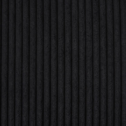 Canapé-lit convertible en velours côtelé avec port USB et deux porte-gobelets