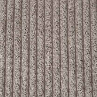 Canapé-lit convertible en velours côtelé avec port USB et deux porte-gobelets