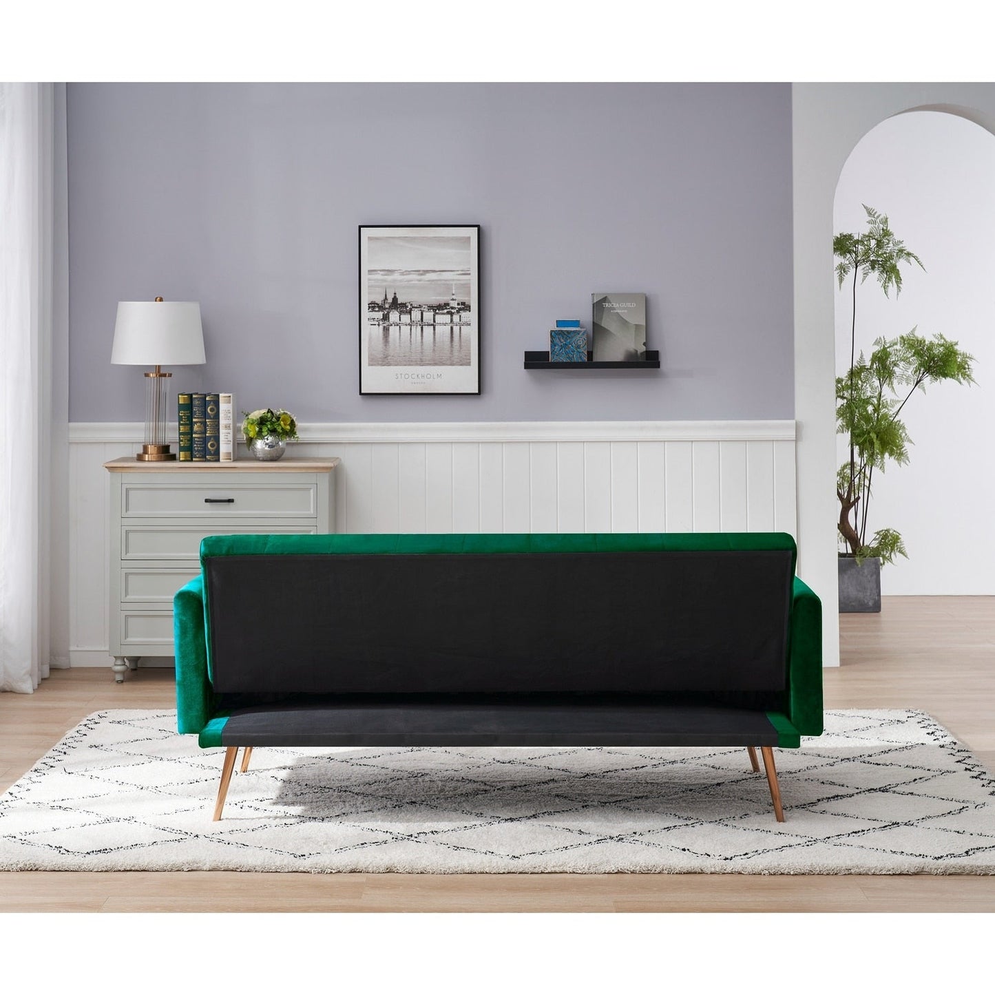 Canapé-lit convertible double pliable pour salon