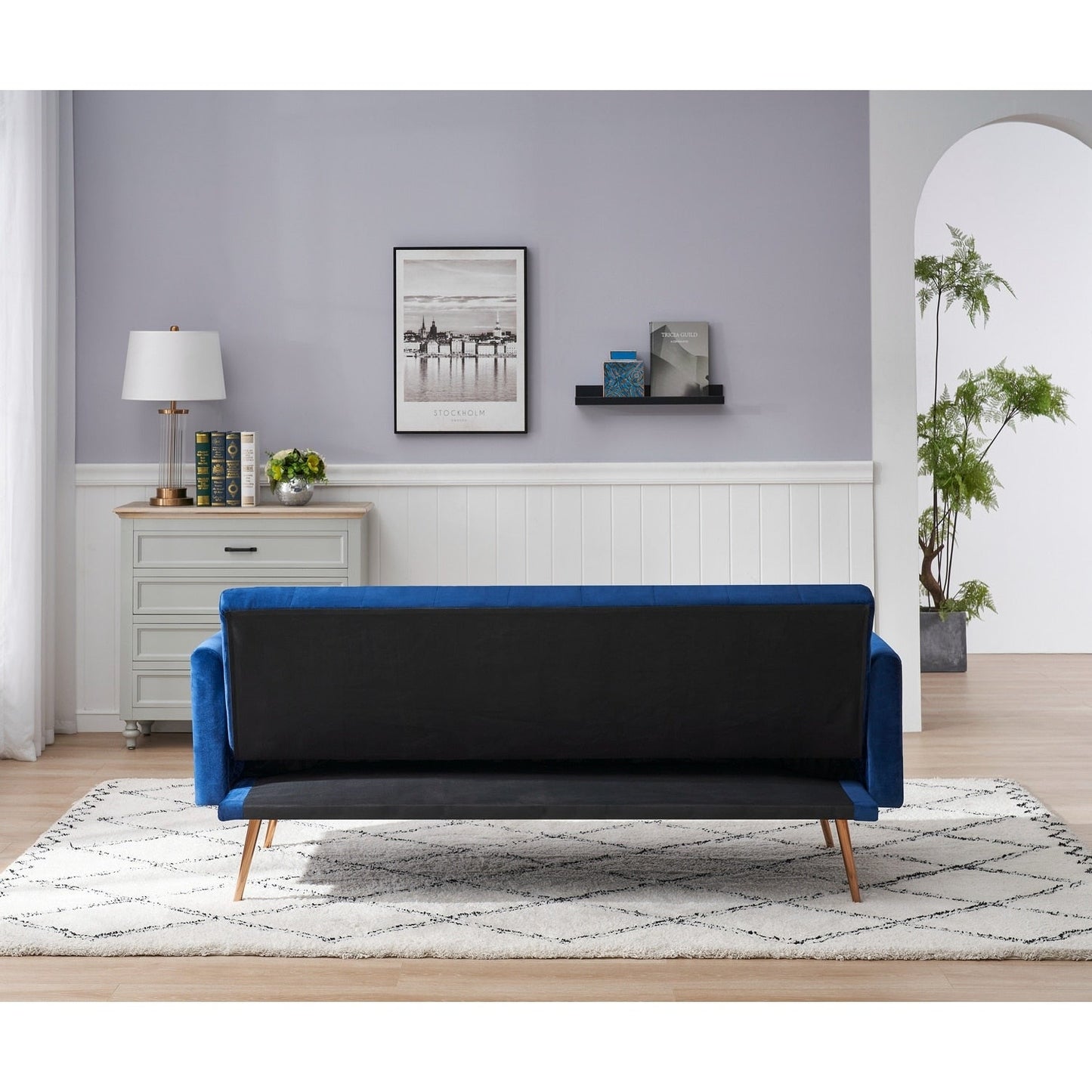 Canapé-lit convertible double pliable pour salon