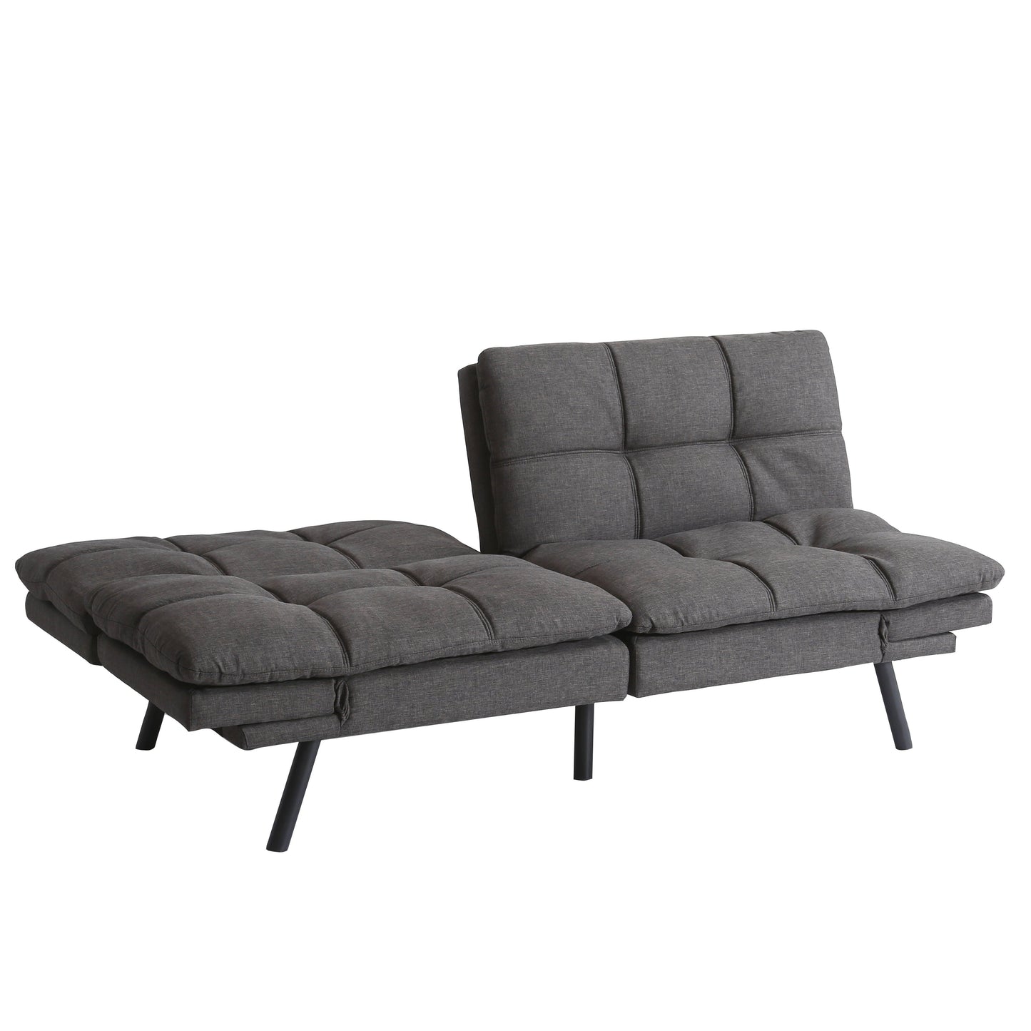 Canapé-lit futon convertible, canapé-lit pliant moderne