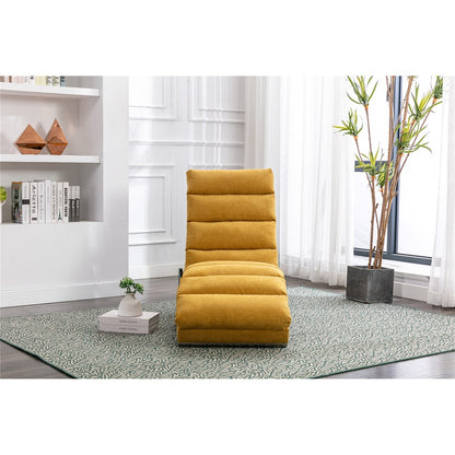 Chaise longue d'intérieur en lin - 58,27 x 21,65 x 34,25