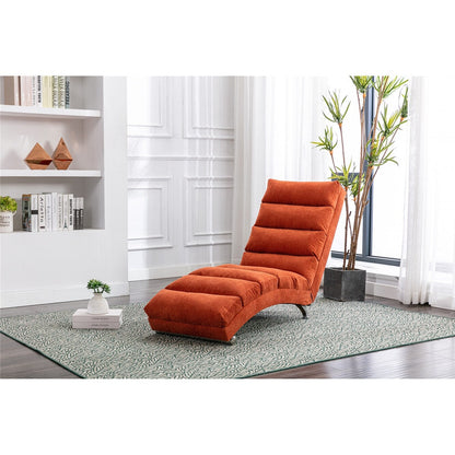 Chaise longue d'intérieur en lin - 58,27 x 21,65 x 34,25