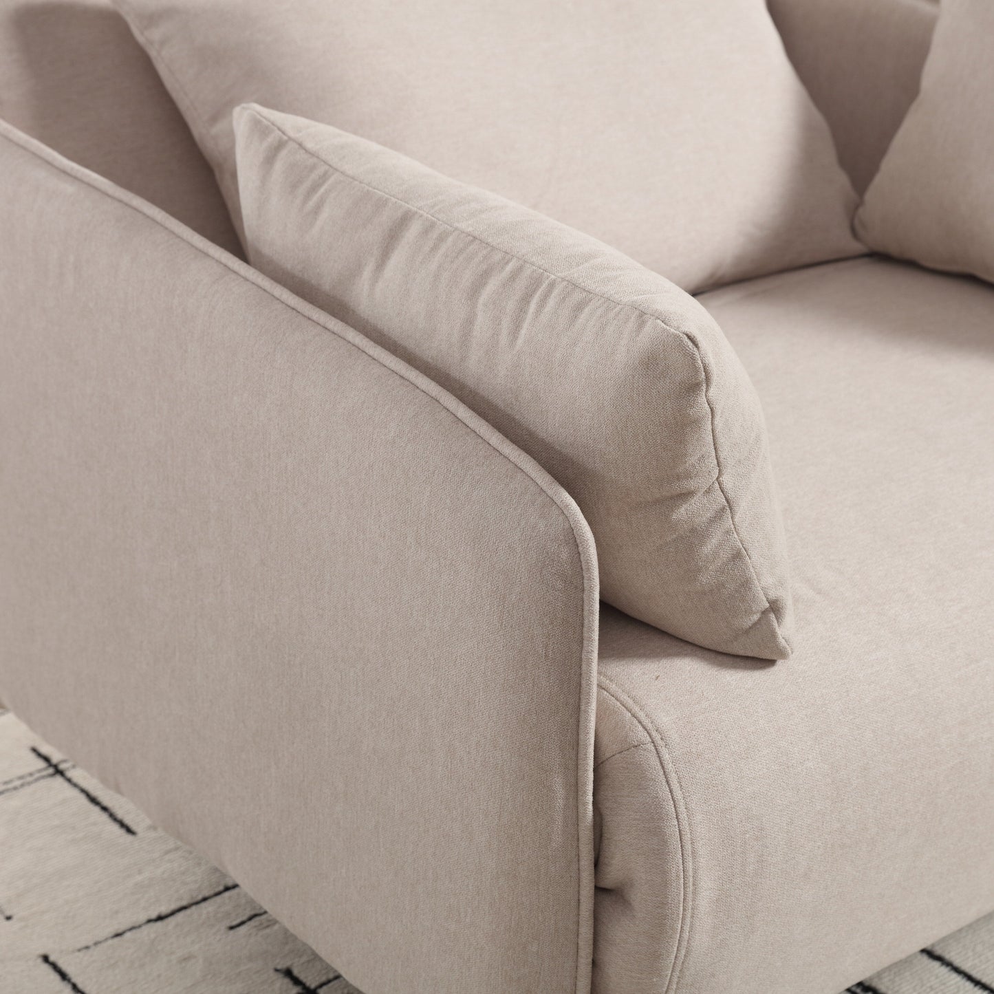 Coolmore Canapé multifonctionnel réglable, fauteuil convertible et lit d'appoint