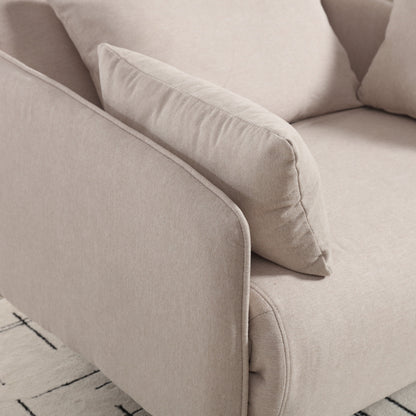 Coolmore Canapé multifonctionnel réglable, fauteuil convertible et lit d'appoint