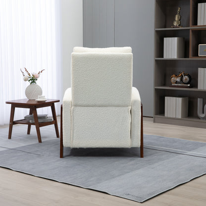 Fauteuil inclinable réglable Coolmore pour home cinéma, canapé inclinable simple en tissu - 29,53 x 30,71 x 40,16