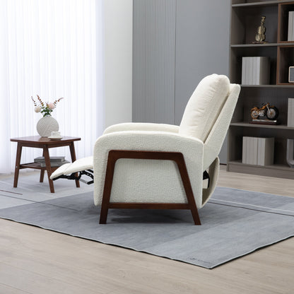 Fauteuil inclinable réglable Coolmore pour home cinéma, canapé inclinable simple en tissu - 29,53 x 30,71 x 40,16
