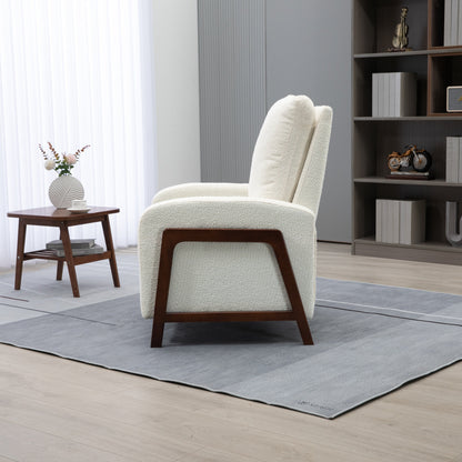 Fauteuil inclinable réglable Coolmore pour home cinéma, canapé inclinable simple en tissu - 29,53 x 30,71 x 40,16