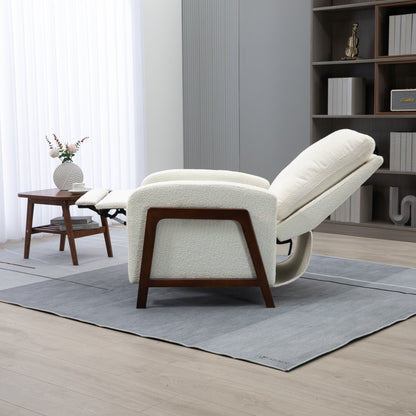 Fauteuil inclinable réglable Coolmore pour home cinéma, canapé inclinable simple en tissu - 29,53 x 30,71 x 40,16