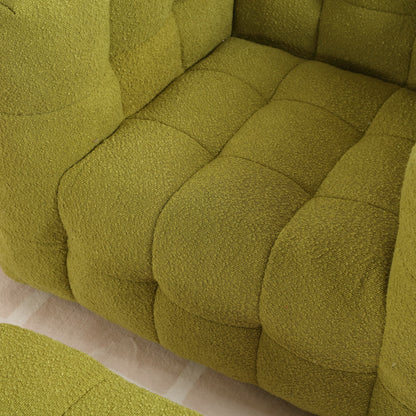 Fauteuil simple Coolmore, assise confortable, moelleux et confortable, idéal pour un petit salon. Canapé simple