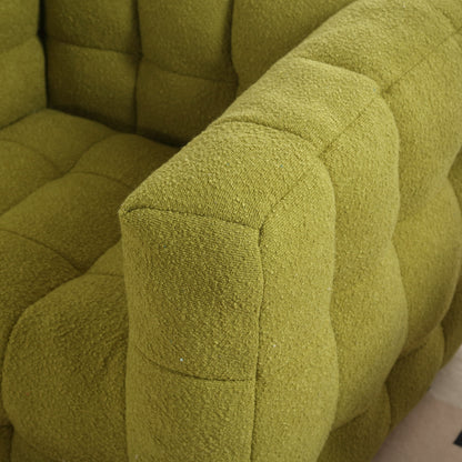 Fauteuil simple Coolmore, assise confortable, moelleux et confortable, idéal pour un petit salon. Canapé simple