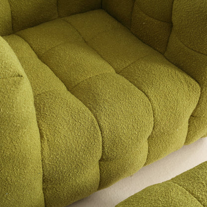 Fauteuil simple Coolmore, assise confortable, moelleux et confortable, idéal pour un petit salon. Canapé simple