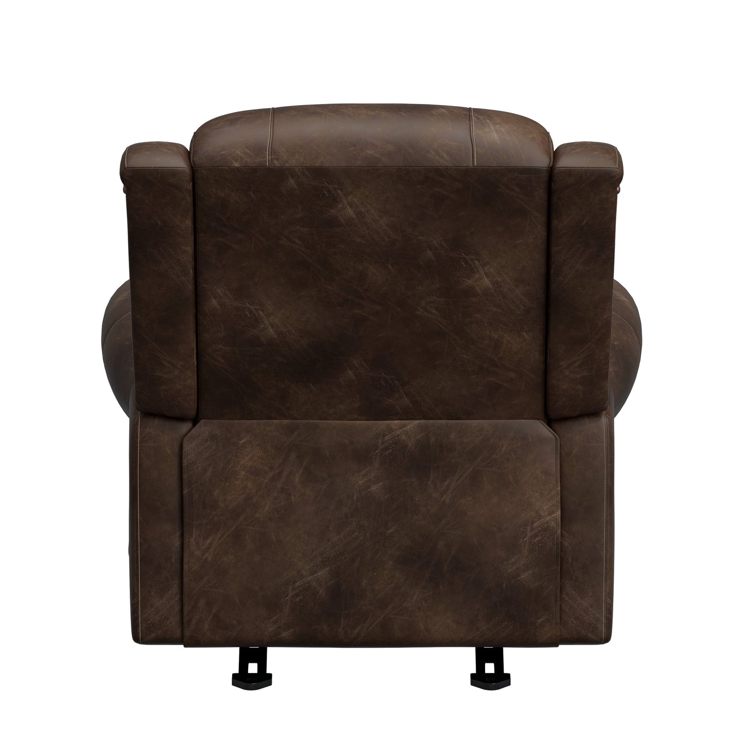 Fauteuil inclinable à bascule extra large Copper Grove Dilsen avec accoudoirs roulés