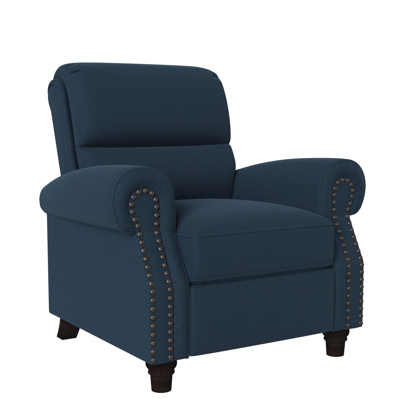 Fauteuil inclinable à dossier rabattable en lin Jessie de Copper Grove