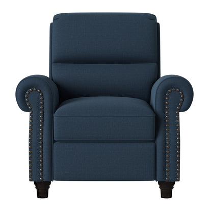Fauteuil inclinable à dossier rabattable en lin Jessie de Copper Grove