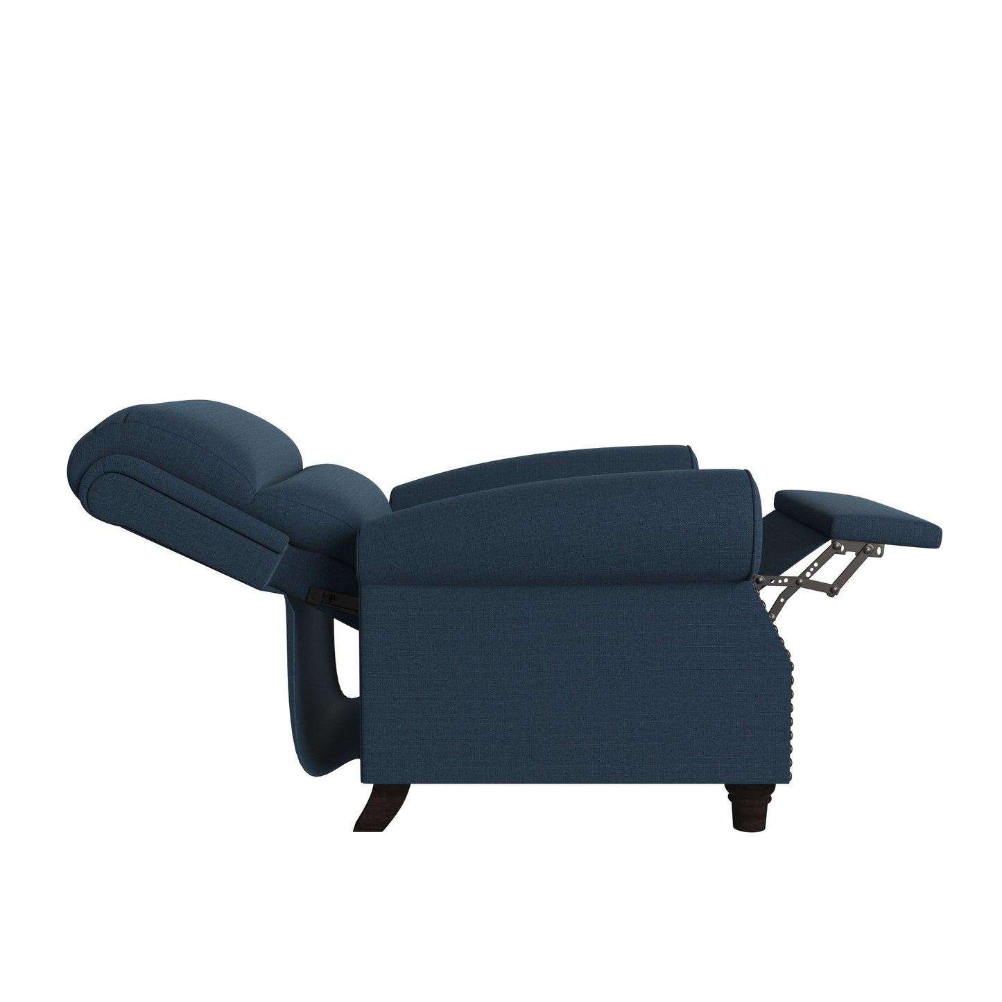 Fauteuil inclinable à dossier rabattable en lin Jessie de Copper Grove