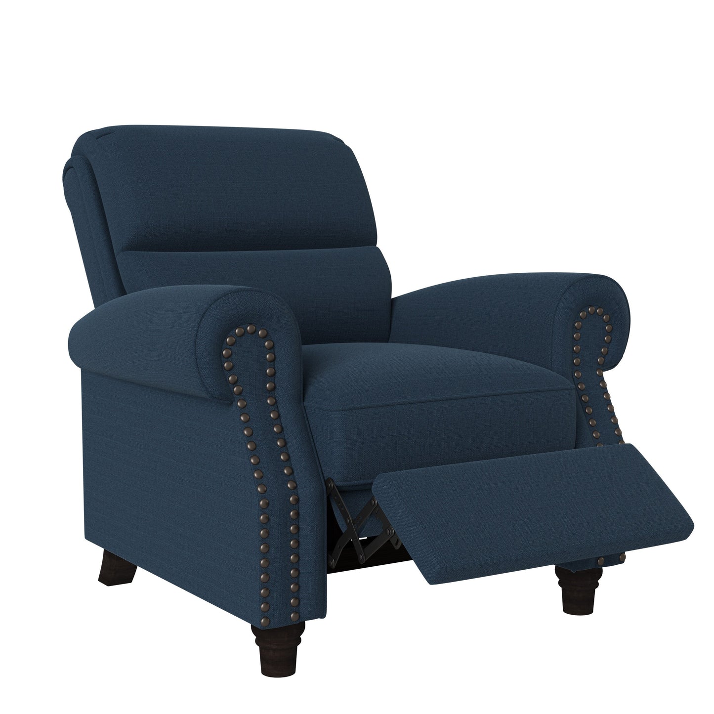 Fauteuil inclinable à dossier rabattable en lin Jessie de Copper Grove