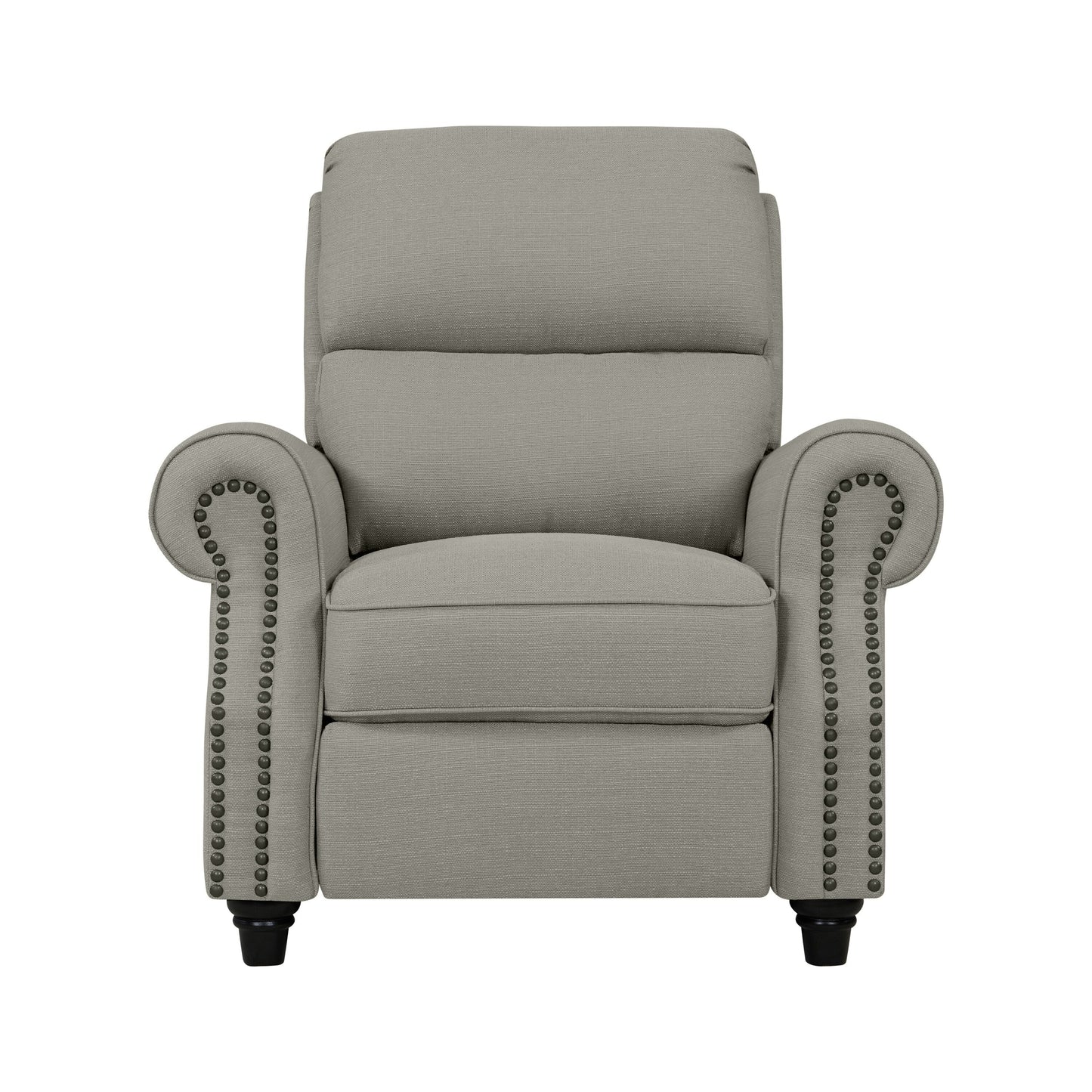 Fauteuil inclinable à dossier rabattable en lin Jessie de Copper Grove