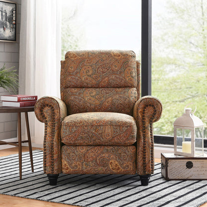 Fauteuil inclinable à dossier poussé Jessie ProLounger Paisley de Copper Grove