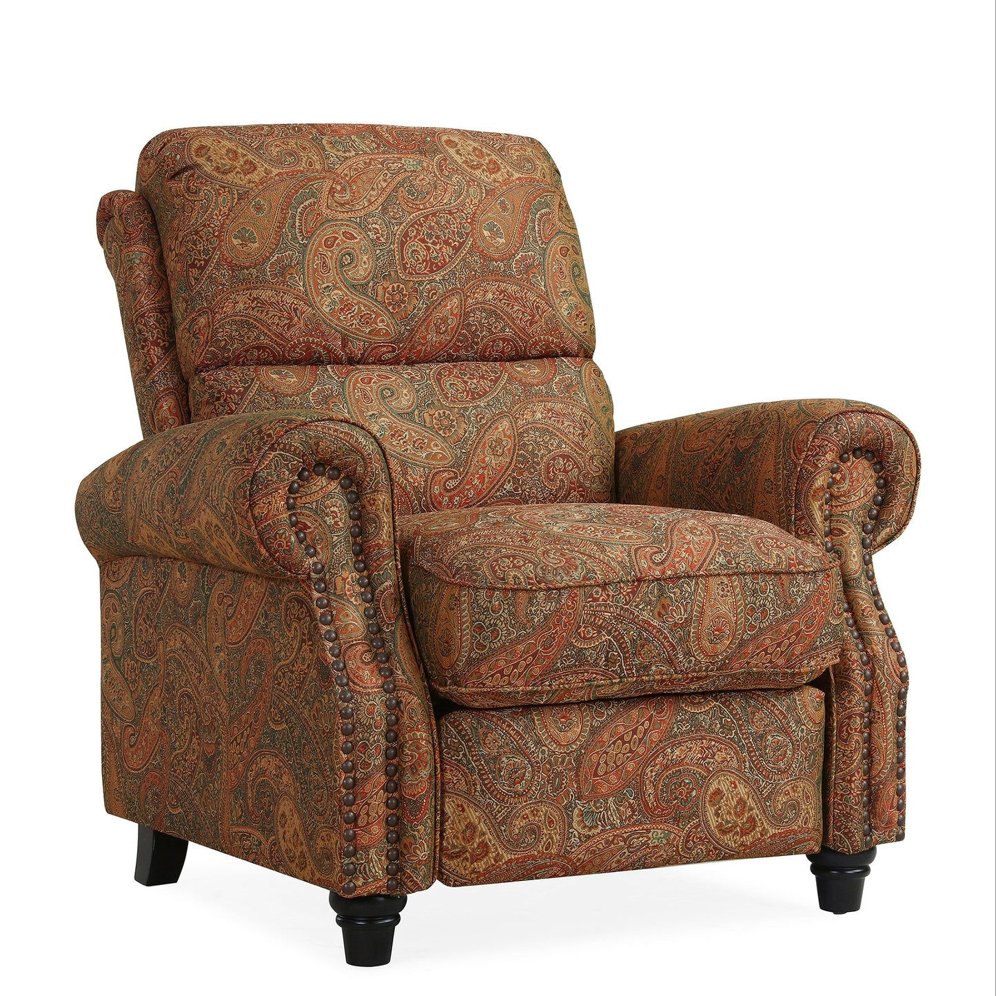 Fauteuil inclinable à dossier poussé Jessie ProLounger Paisley de Copper Grove