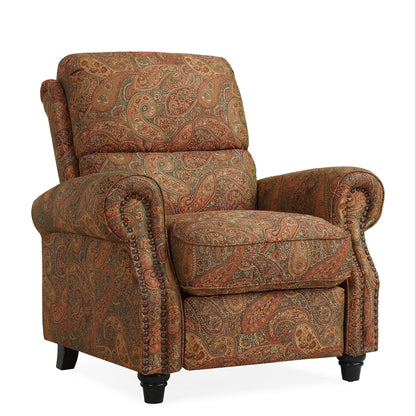Fauteuil inclinable à dossier poussé Jessie ProLounger Paisley de Copper Grove