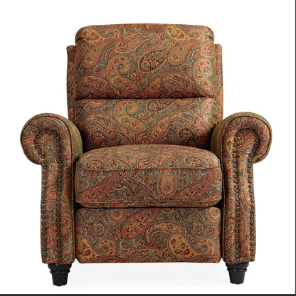 Fauteuil inclinable à dossier poussé Jessie ProLounger Paisley de Copper Grove