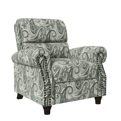 Fauteuil inclinable à dossier poussé Jessie ProLounger Paisley de Copper Grove
