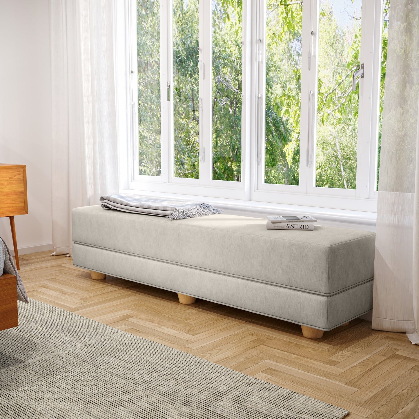 Banquette-lit convertible Jaxx Camden / Lit d'appoint simple rabattable