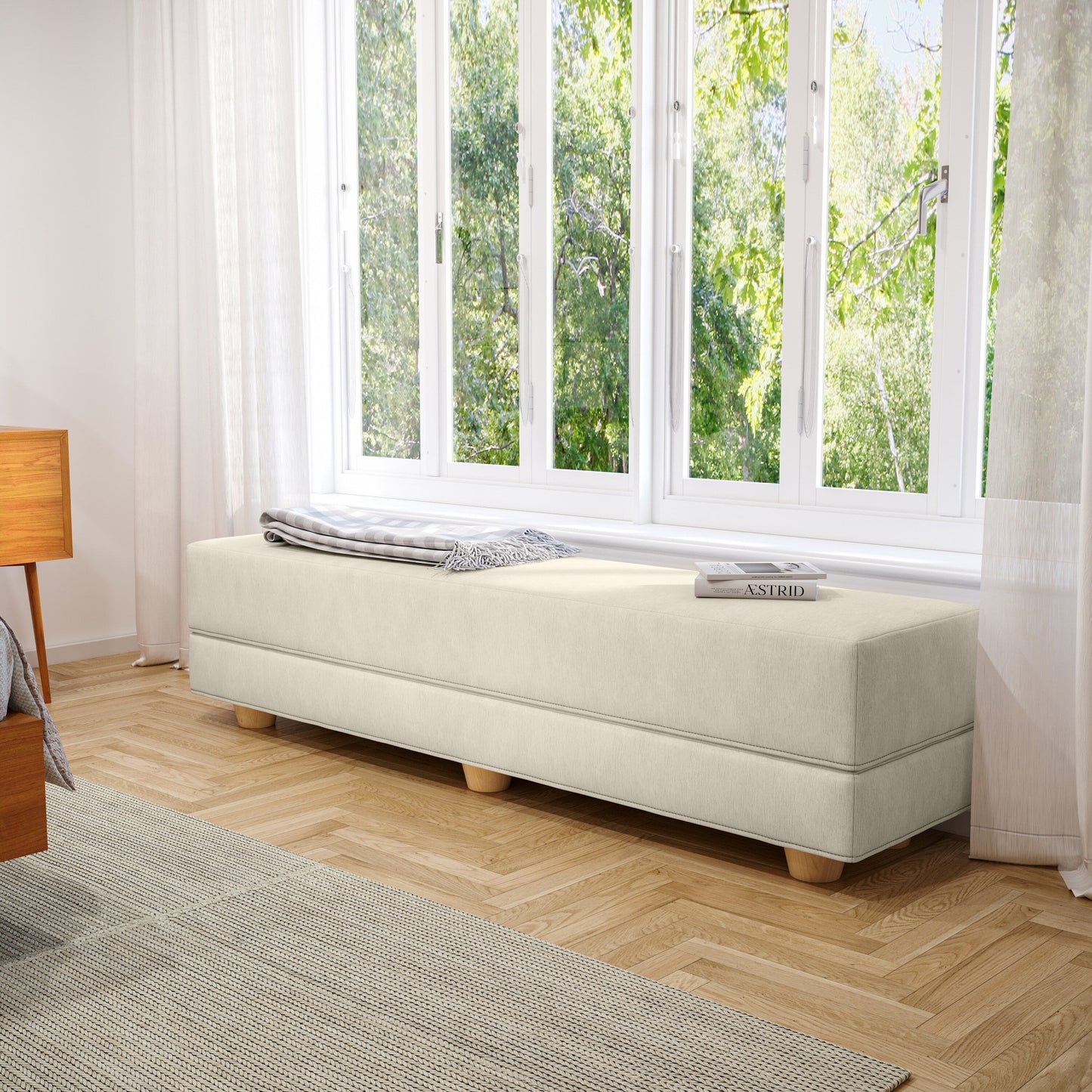 Banquette-lit convertible Jaxx Camden / Lit d'appoint simple rabattable