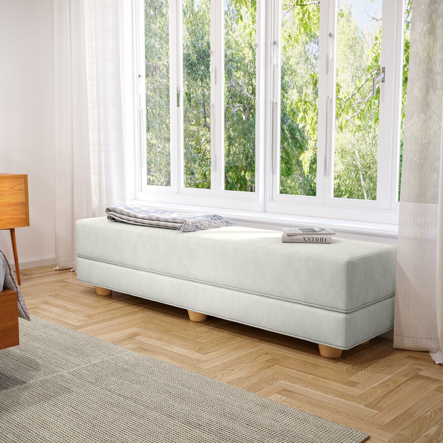 Banquette-lit convertible Jaxx Camden / Lit d'appoint simple rabattable